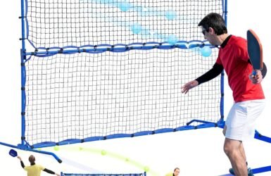 Elevate Your Game: The Ultimate Pickleball Practice Rebounder Net for Solo Dink Volley Sessions!