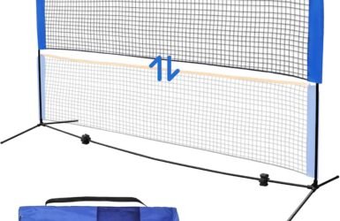 Net Gains: A Review of the F2C Height Adjustable Portable Tennis Net for All Your Backyard Fun!