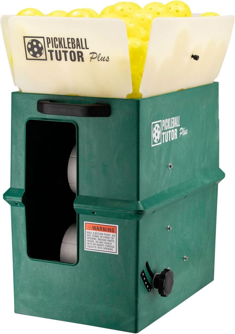 Serve Up Success with the Pickleball Tutor Plus: Your Spin-Sational Training Partner!