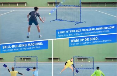 Master Your Dinks with the Ultimate Pickleball Practice Rebounder Net!