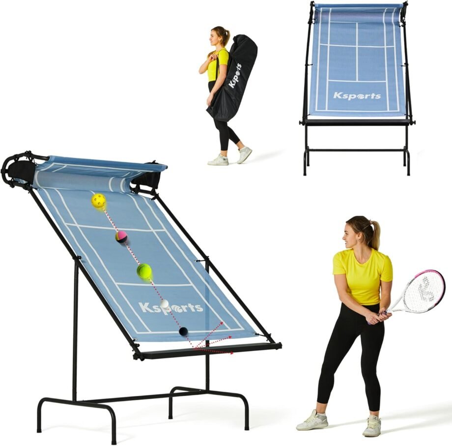 Unleash Your Game: The Ksports Tennis Rebounder Net Review - Your Ultimate Multi-Sport Training Companion!