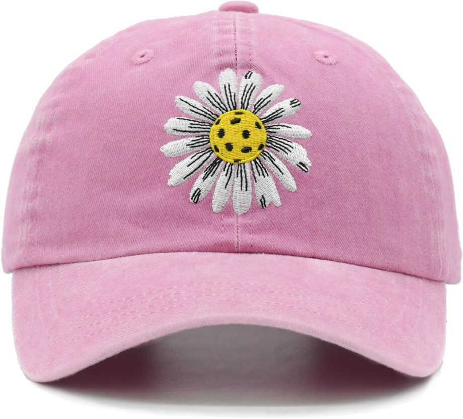 Daisy Delight: A Review of the Waldeal Pickleball Hat for Women!