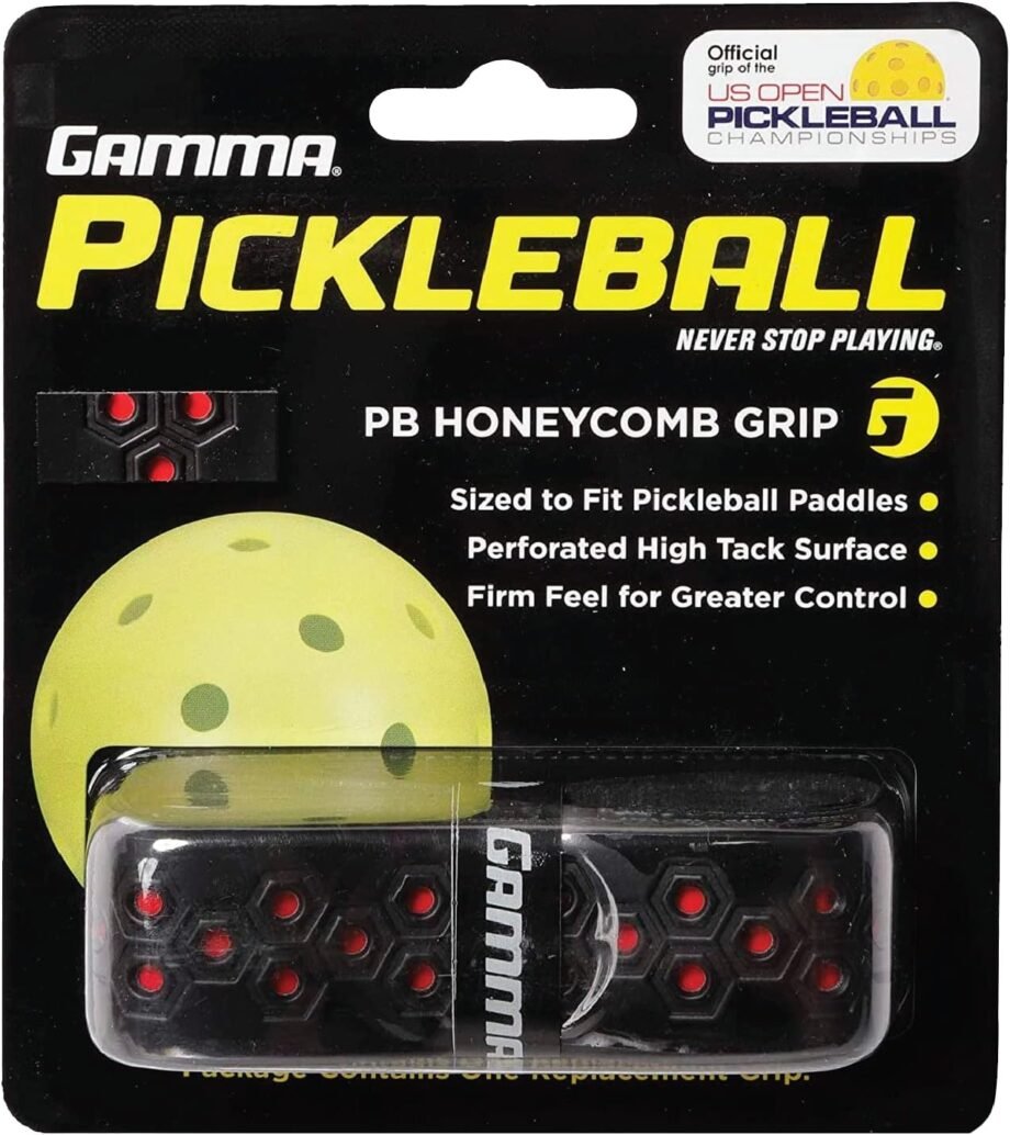 Sweeten Your Game with Gamma Honeycomb Cushion Grip: The Ultimate Pickleball Paddle Upgrade!