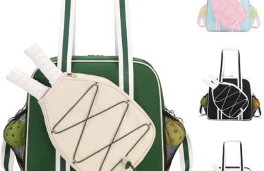 Get Your Game On: The Ultimate Pickleball Bag Review with Waterproof Pocket & Fence Hook!