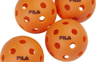 Get Ready to Serve Up Fun with FILA Accessories Outdoor Pickleballs!
