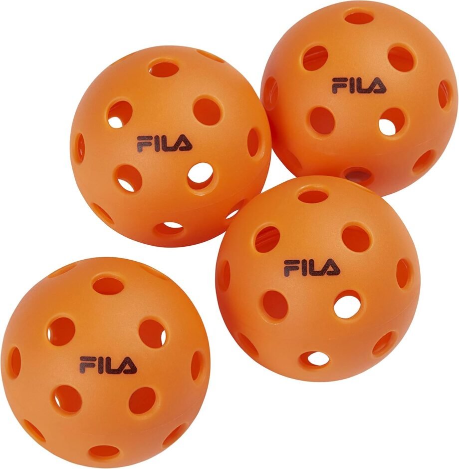 Get Ready to Serve Up Fun with FILA Accessories Outdoor Pickleballs!
