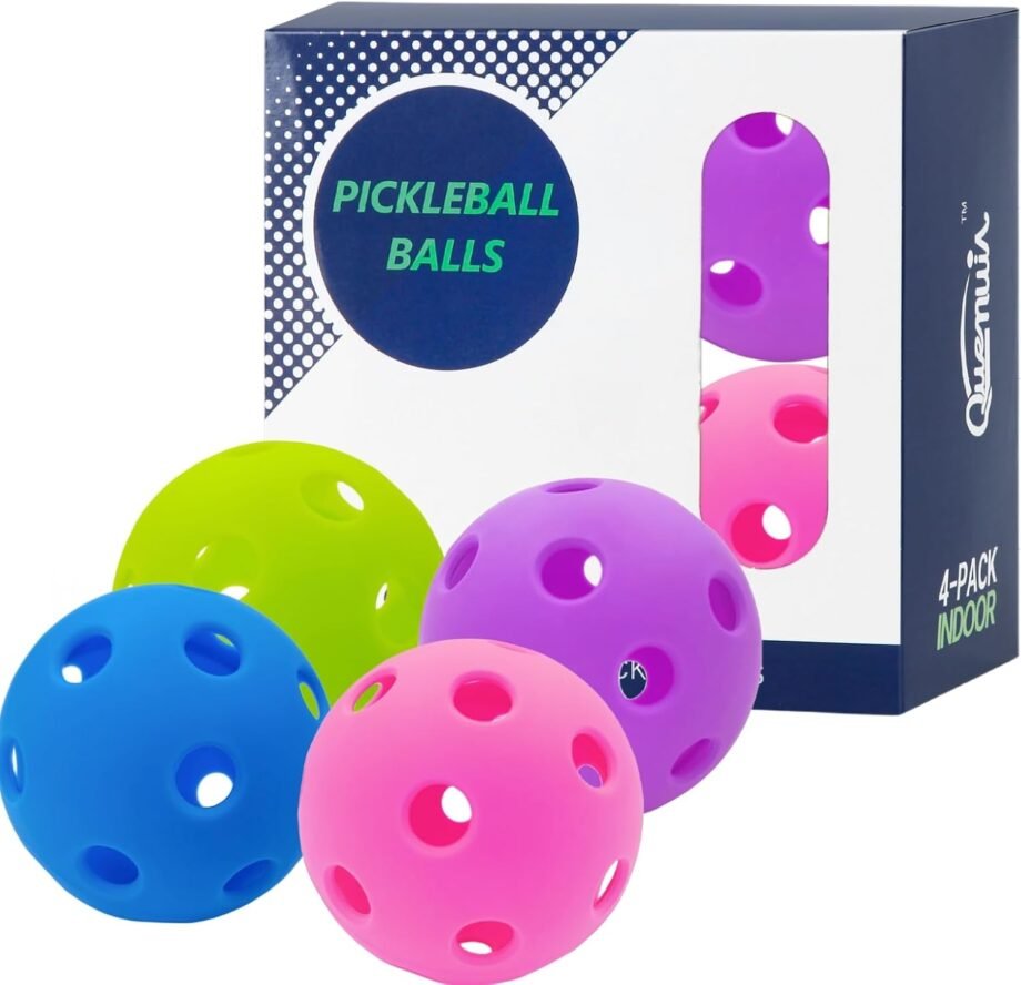 Bounce Into Fun: A Review of Indoor Pickleball Balls – The Ultimate 4-Pack for Enthusiasts!