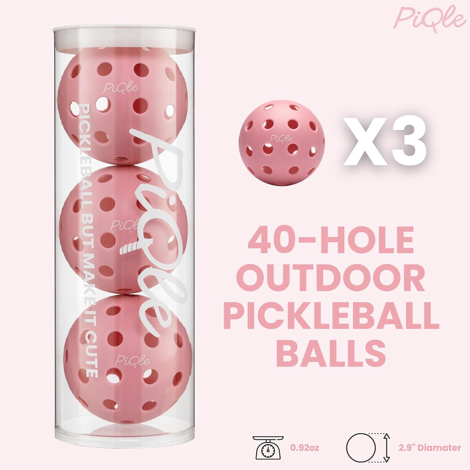 PiQle Pickleball Balls