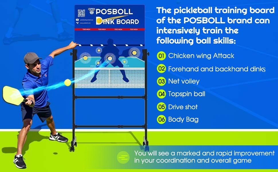 Pickleball Practice Board