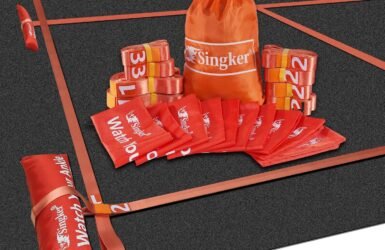 Get Your Game On with the Portable Pickleball Court Marking Kit: A Wind-Resistant Game Changer!