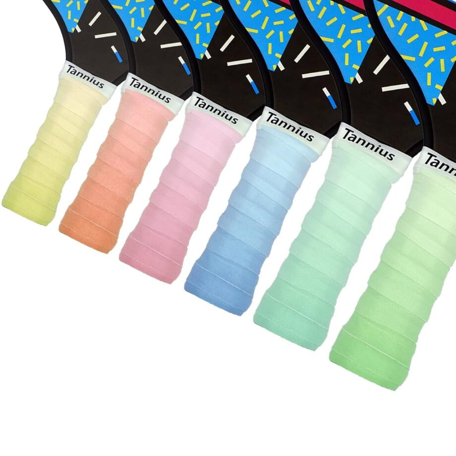 Get a Grip: Elevate Your Game with the Colorful Pickleball Paddle Grip Tape!