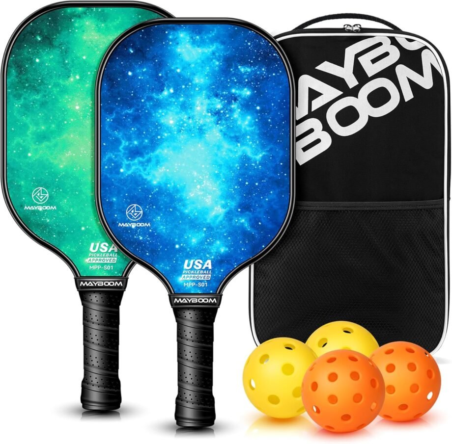 Get in the Game with Mayboom Pickleball Paddles: The Perfect Set for Every Beginner!