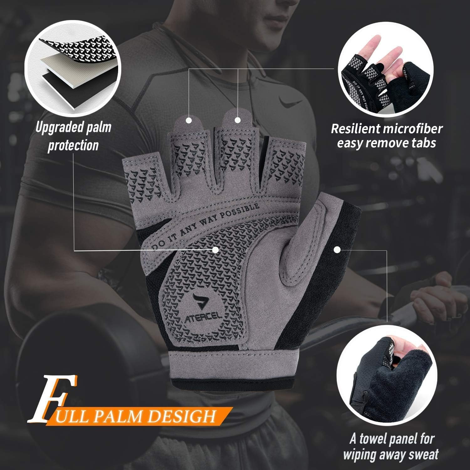 Atercel Workout Gloves