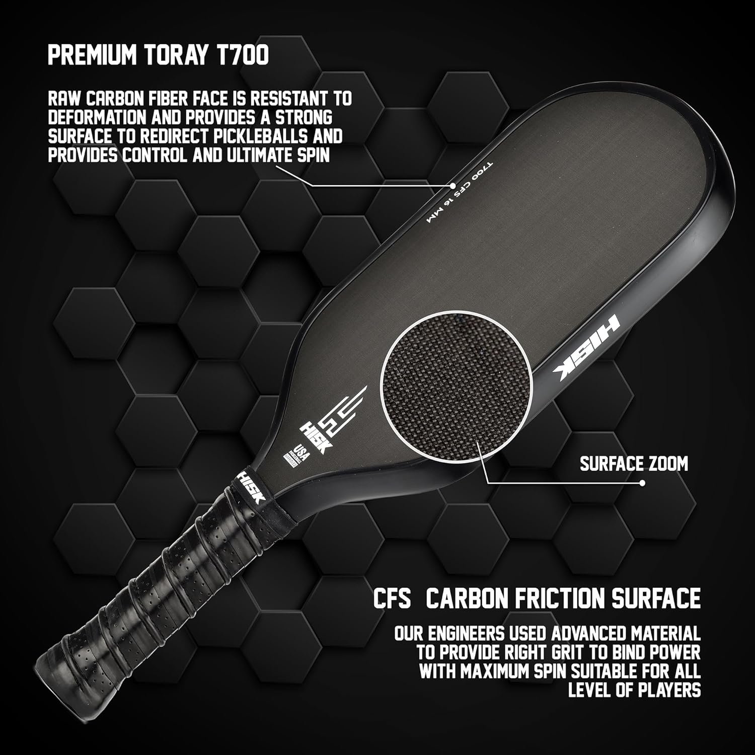 HISK Pickleball Paddle