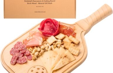 Serve Up Fun: The Ultimate Review of the Pickleball Charcuterie & Cutting Board!