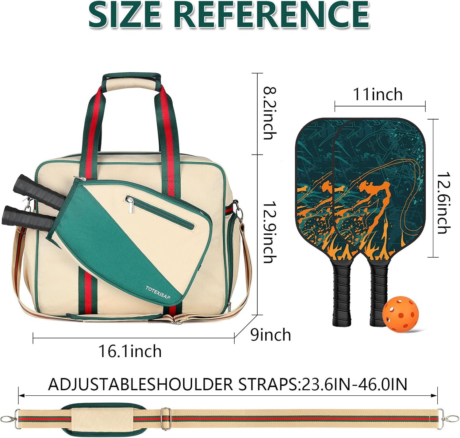 WIOLETA Pickleball Bag