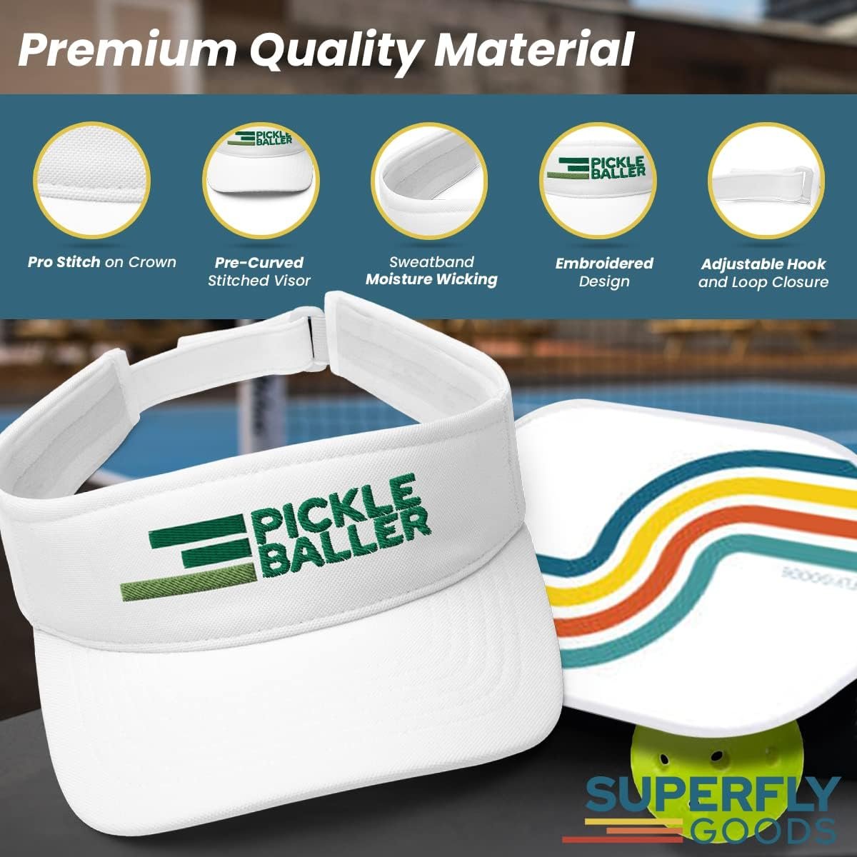Pickleball Visor