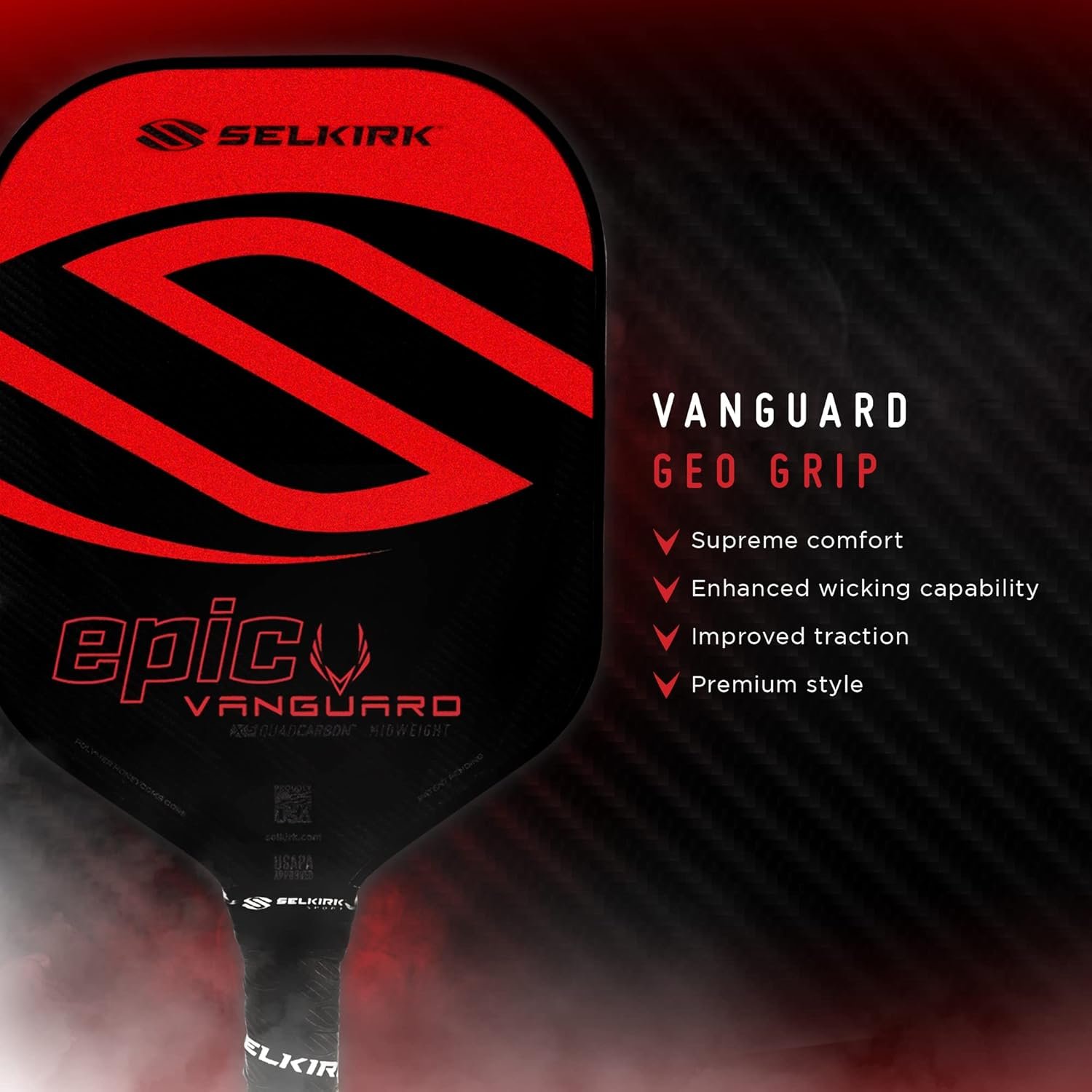 Selkirk VANGUARD Pickleball Paddle
