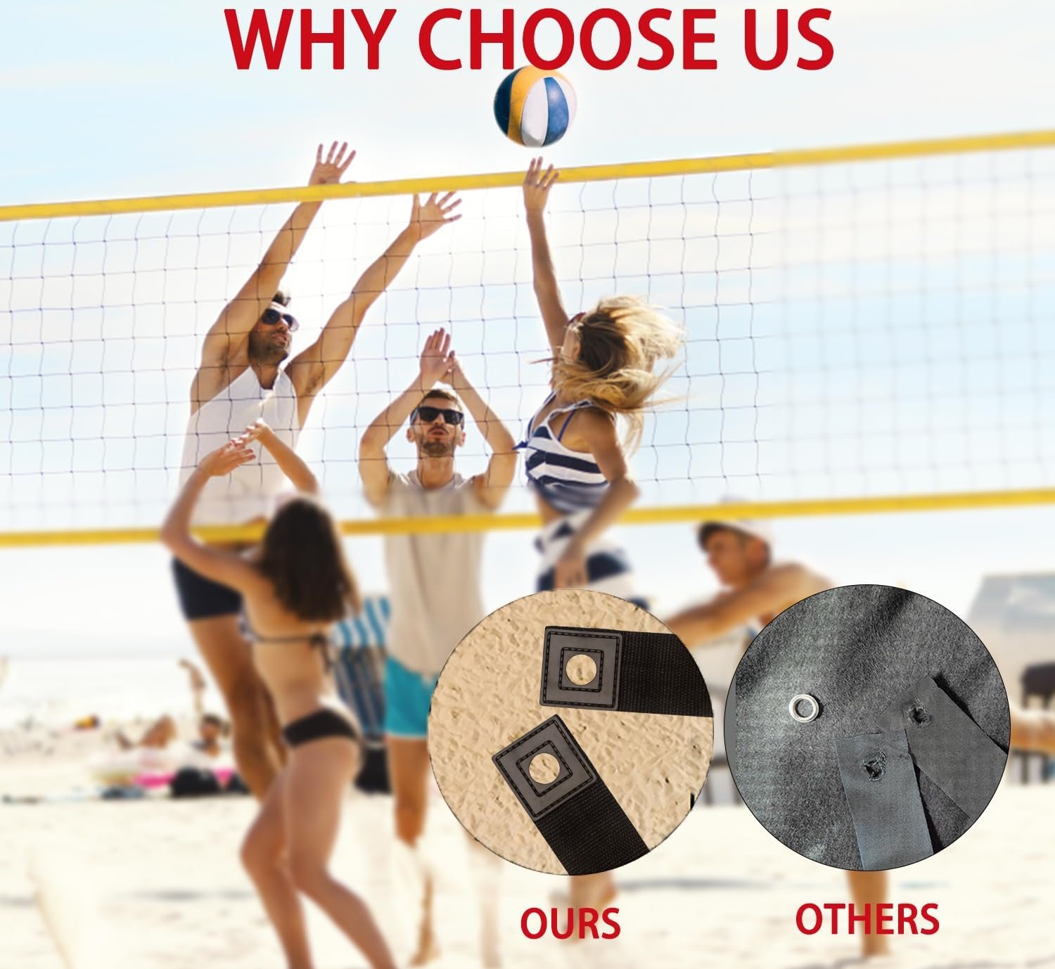 OMSORG Volleyball Court Line