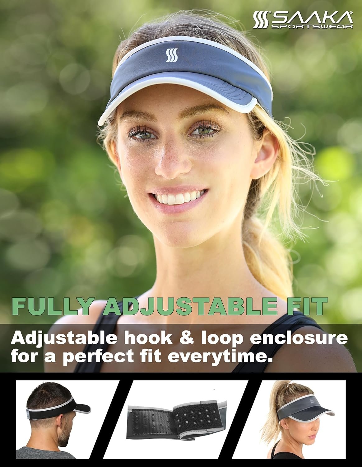 SAAKA Super Absorbent Visor