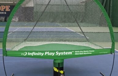 Serve Up Fun: Infinity Play System Rebounder Net & Multi-Twist Mini Ball Machine Review!