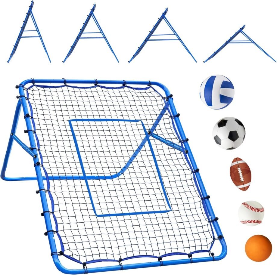Bounce Back Your Game: The Ultimate Volleyball Baseball Rebounder Net Review!
