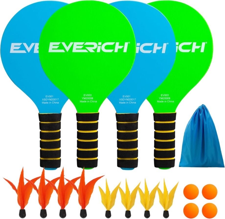 Bounce into Fun with the EVERICH TOY Paddle Ball Set: Perfect Play for All Ages!