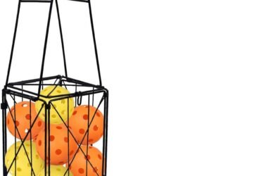 Serve Up Convenience: The Ultimate Tennis Ball Hopper Basket Review!