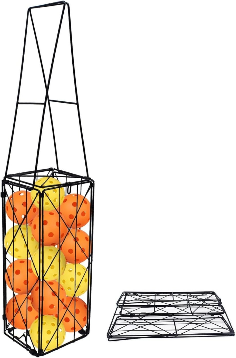 Serve Up Convenience: The Ultimate Tennis Ball Hopper Basket Review!