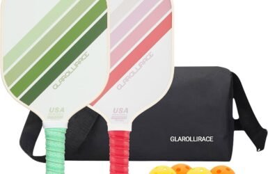 Serve Up the Fun: Unleashing the Pickleball Paddles Set of 2 for Ultimate Game Day!
