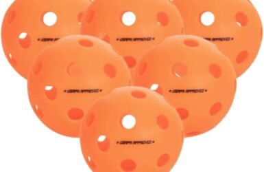 Bounce into Fun: A Review of Popular Fuse Indoor Orange Pickleball Balls!