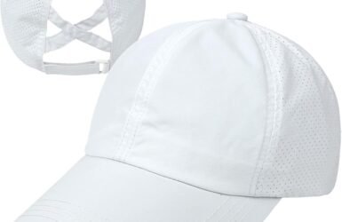 Stylish and Functional: HGGE Women's Criss Cross Ponytail Baseball Cap for Your Active Lifestyle!