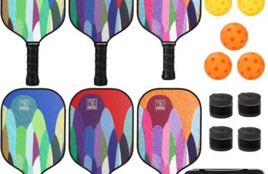 Serve Up the Fun: A Review of the Graphite Pickleball Paddles Set of 6!