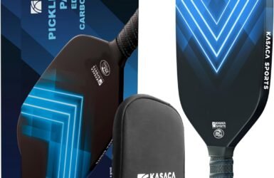Serve Up Fun: A Review of the USAPA Carbon Fiber Pickleball Paddle and Cover!