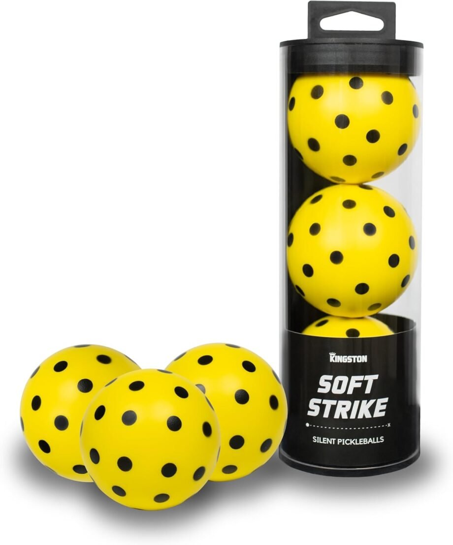 Bounce Into Serenity: A Review of Soft Strike Silent Pickleballs – The Ultimate Quiet Foam Set for Pickleball Practice!