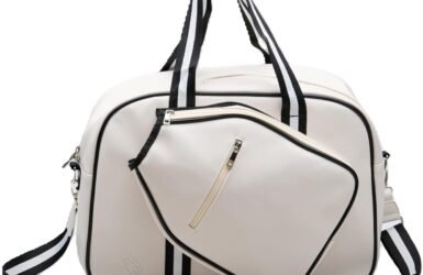 Score in Style: The Ultimate Review of the Luxury White Pickleball Tote Bag for Women!