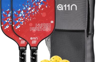 Unleash Your Game: A11N HyperFeather R Pickleball Paddles Set Review!