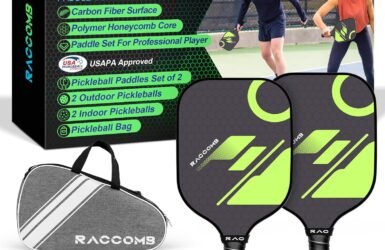 Unleash Your Game: The Ultimate Review of Carbon Fiber Pickleball Paddles Set!