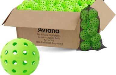 Pickleball Perfection: Unleashing Fun with Aviana Outdoor Balls!
