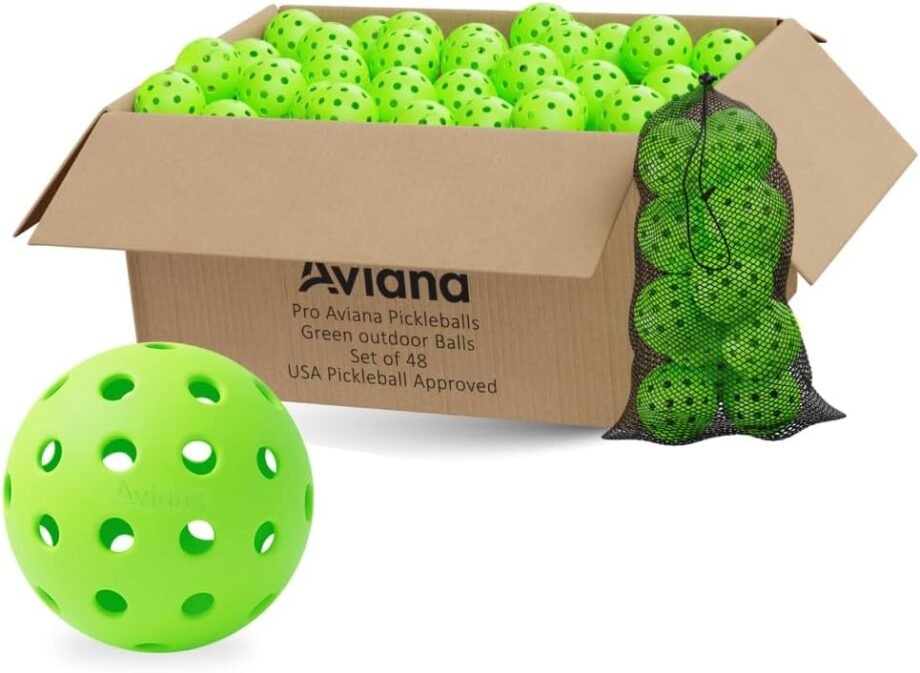 Pickleball Perfection: Unleashing Fun with Aviana Outdoor Balls!