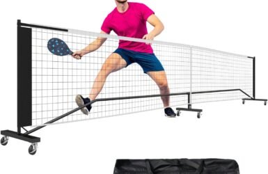 Serve It Up: The Ultimate Review of the Portable Pickleball Net System with Wheels!