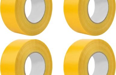 Get Ready to Serve: The Ultimate Review of Pickleball Court Line Tape in Vibrant Yellow!