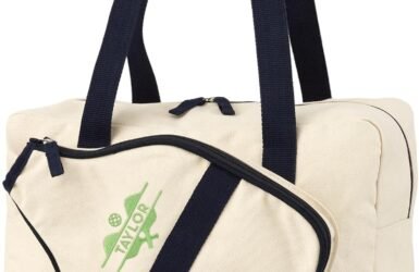 Serve Style on the Court with the Personalization Universe Embroidered Pickleball Bag!