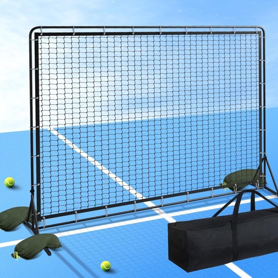 Unleash Your Game: The 9.3x7.4ft Portable Tennis Rebounder Net Review!