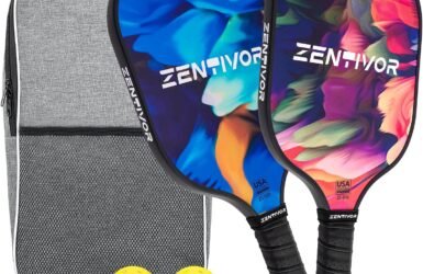 Serve It Up: Unleashing Fun with the Lightweight Carbon Fiber Pickleball Paddles Set!