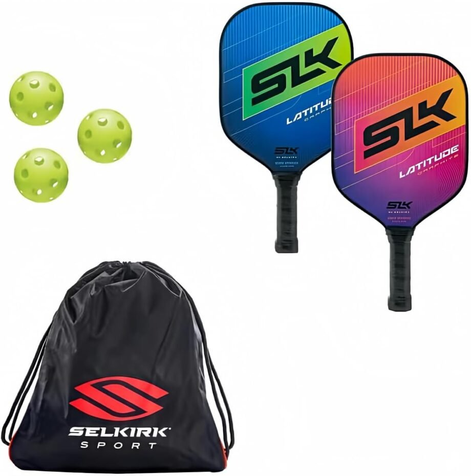 Serve Up Fun with the Selkirk SLK Latitude Pickleball Bundle: Paddle Your Way to Victory!