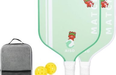 Elevate Your Game with Aiso Matcha's Adorable Pickleball Paddle Duo: The Perfect Starter Set!