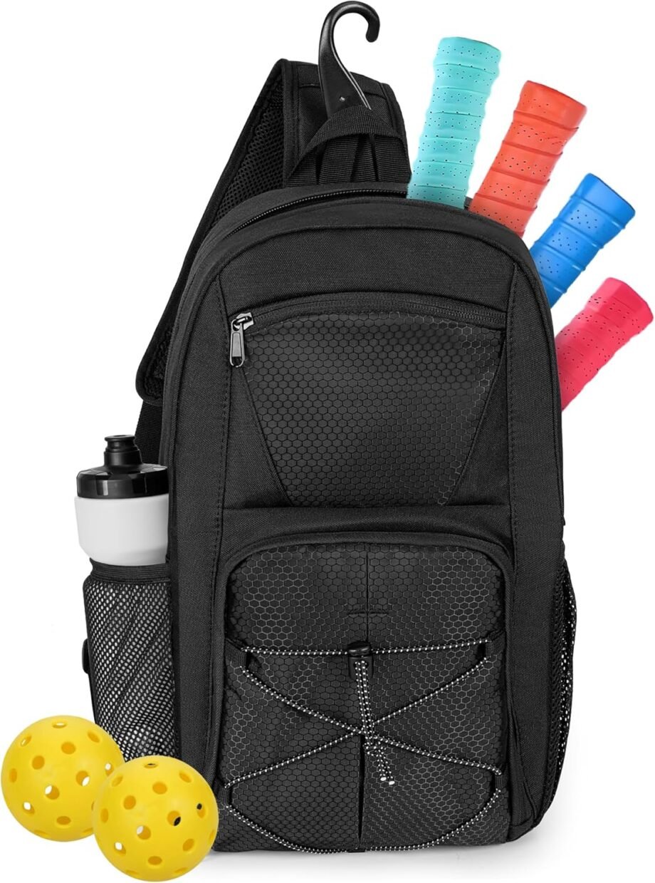 Serve Up Style: The Ultimate Review of the Pickleball Sling Bag for 4 Paddles!