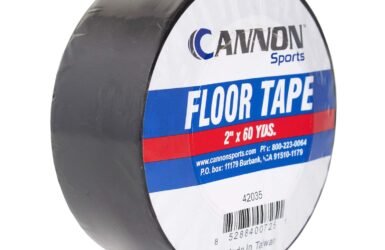 Get Your Game On with Cannon Sports Heavy Duty Vinyl Floor Marking Tape: The Ultimate Solution for Safety and Court Lines!