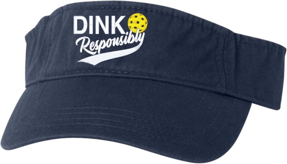 Dink Responsibly: The Ultimate Fun in the Sun with the Go All Out Pickleball Visor!